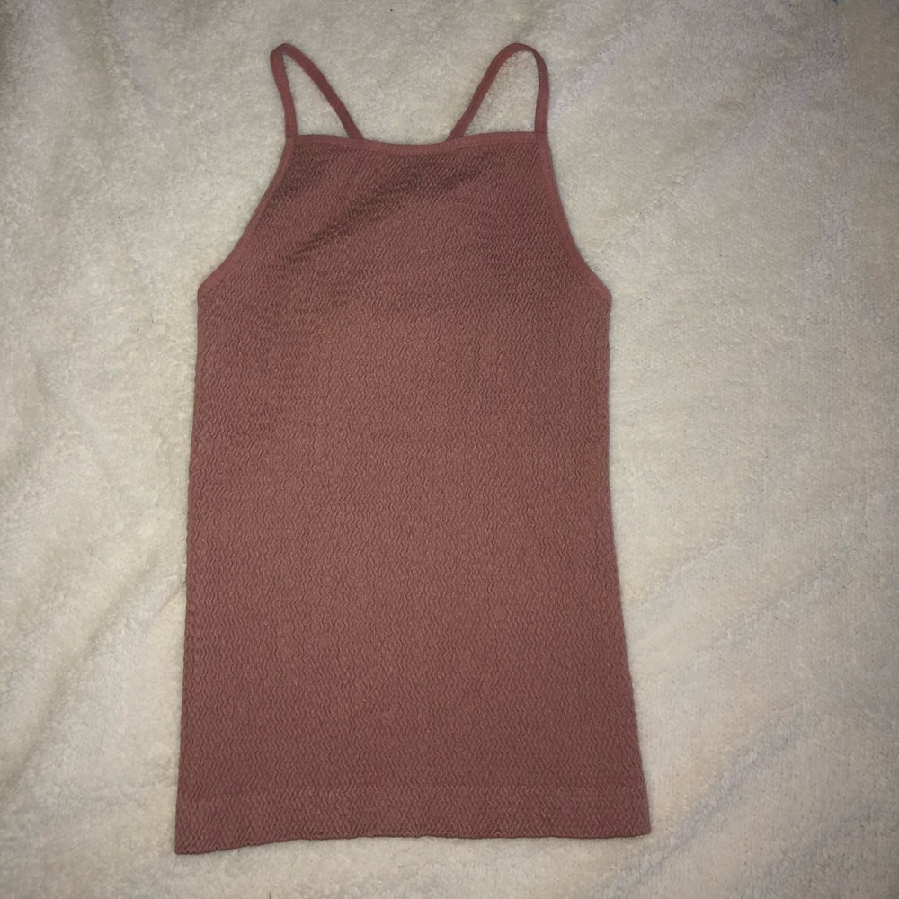 Pink Racerback SuperStretch tank top
